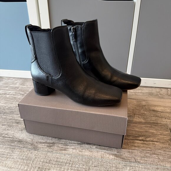 Franco Sarto Women Nellie Square Toe Boot US Size 8 - Picture 1 of 11